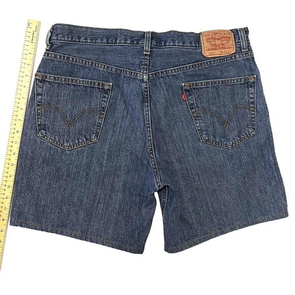 LEVI STRAUSS & Co Men's 550 Relaxed Fit Shorts Sz 36 Made in Mexico Five Pockets - Picture 2 of 16